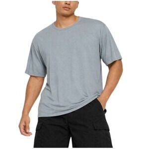 Unbound Merino Men's Light Gray Short Sleeves Crew Neck T-Shirt Size L